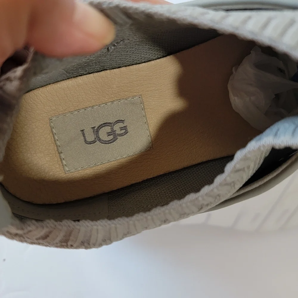 NEW UGG Treadlite Light Gray  Willows Sneakers 10 Sport Athleisure Gym Workout